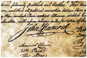 National Handwriting Day John Hancock Signature
