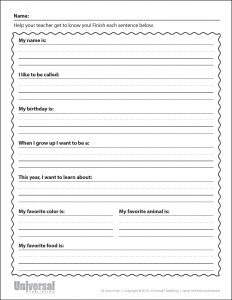 Back to School | Free Printables - Universal Publishing Blog