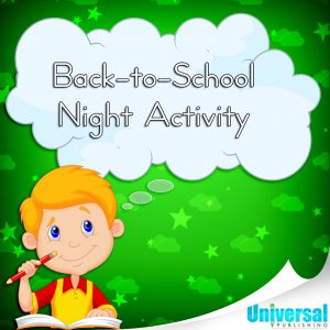 Back to School Night Activity