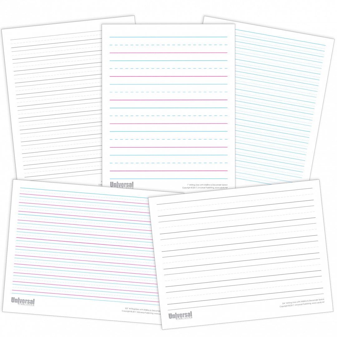 Lined Handwriting Paper - Universal Publishing Blog