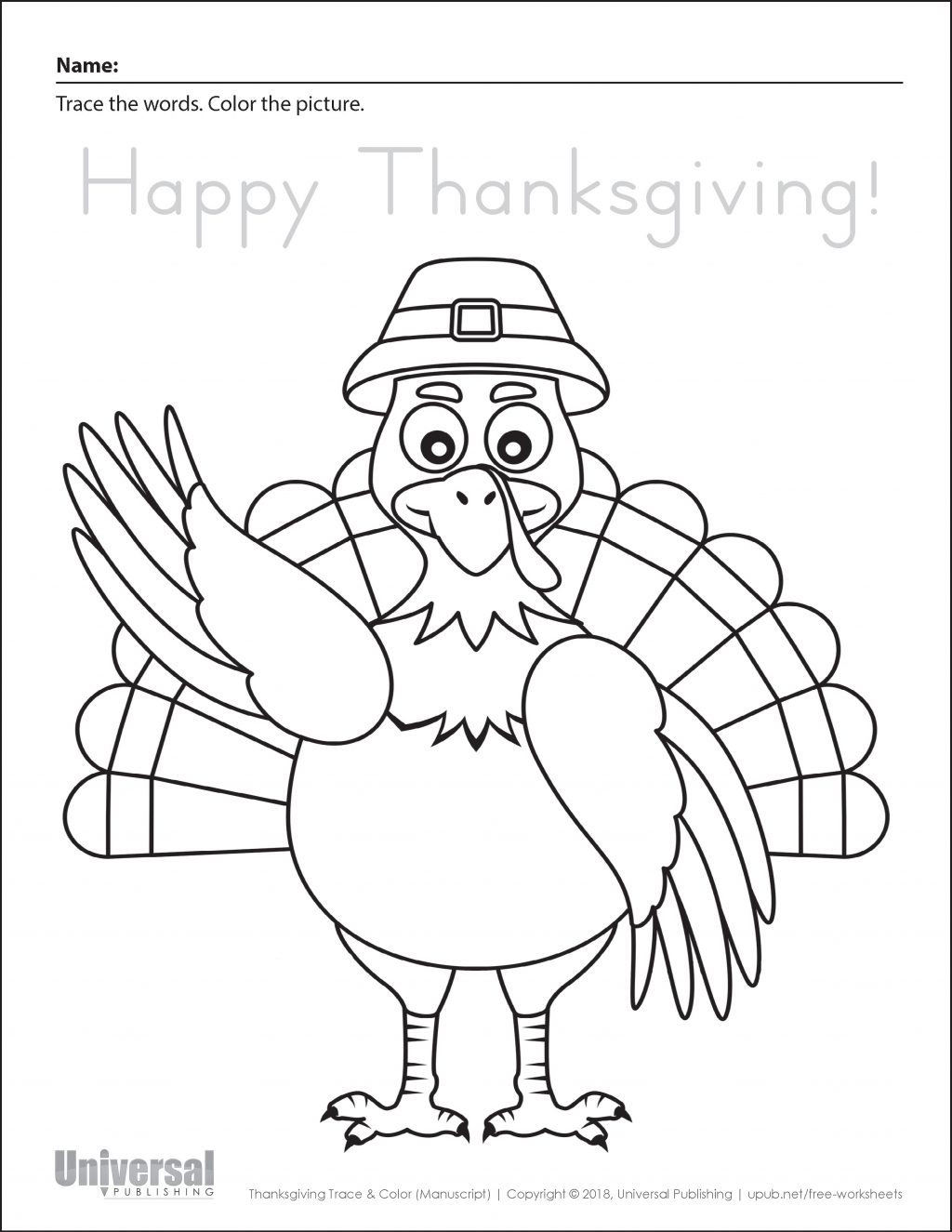 Thanksgiving Activities | Free Printables - Universal Publishing