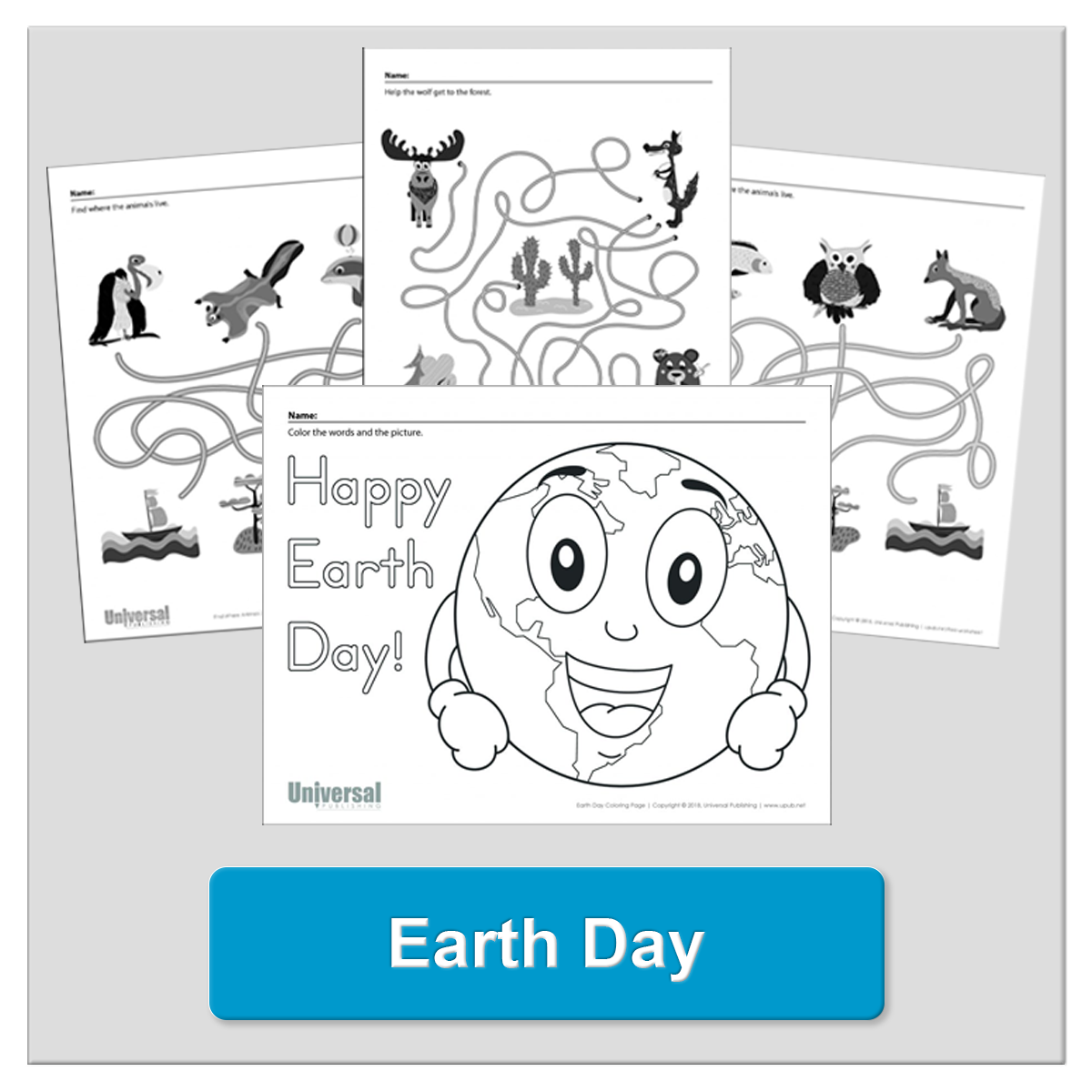 Earth Day Button