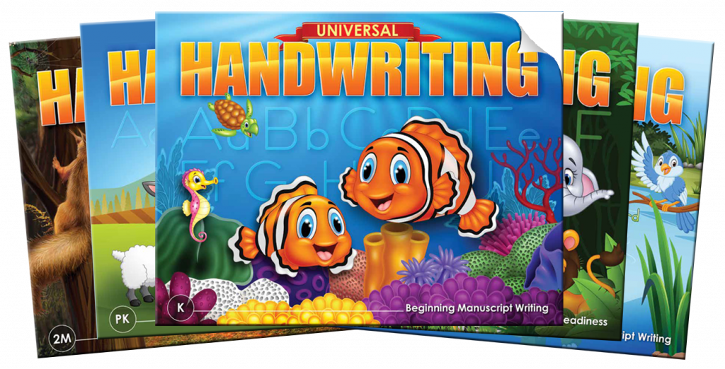 Universal Handwriting Book Covers