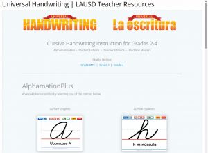 LAUSD Teacher Resources Page Image