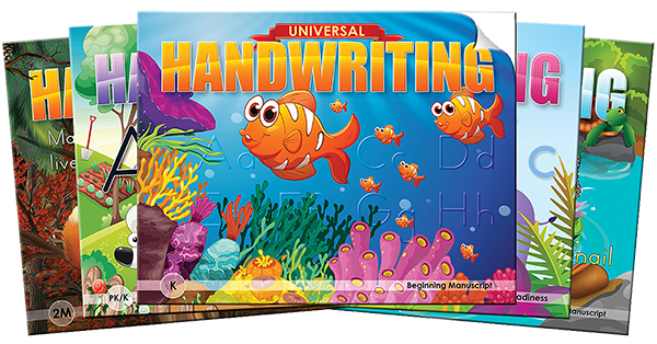 Universal Handwriting Series Covers