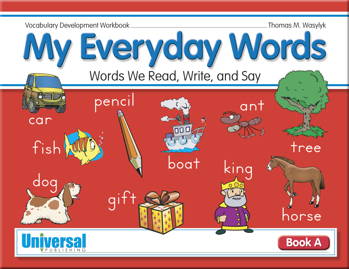Image of Everyday Words Book A Cover