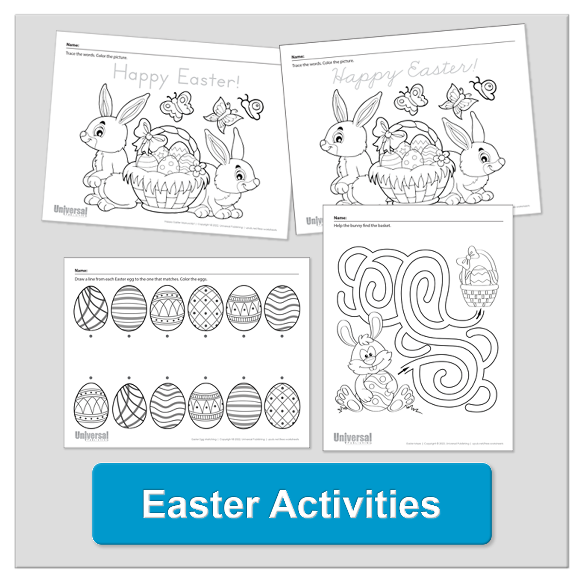 Easter Activities Home Button