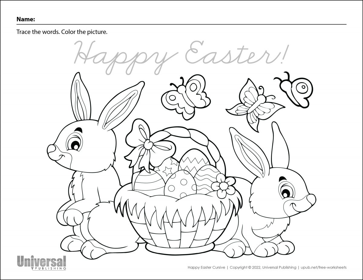 Easter Activities | Free Printables - Universal Publishing Blog