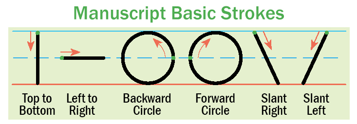 Manuscript Basic Strokes