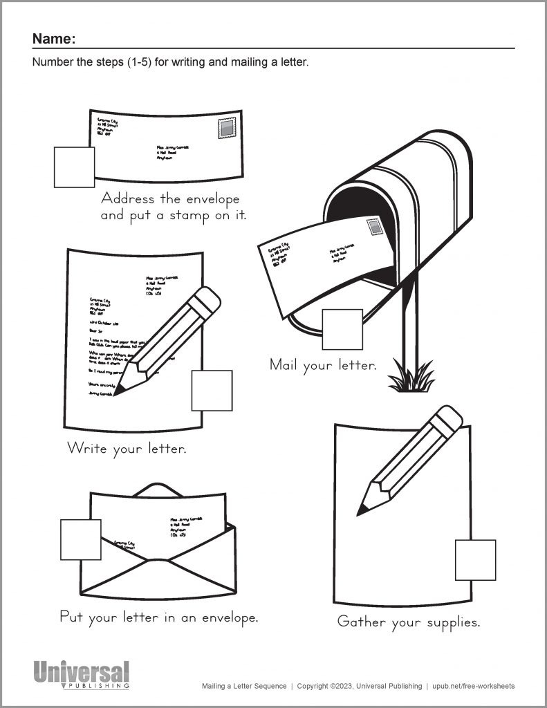 National Card & Letter Writing Month | Free Printables - Universal ...