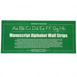 Manuscript Alphabet Wall Strips