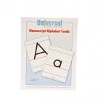 Manuscript Alphabet Cards