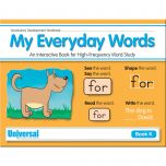 My Everyday Words Book K