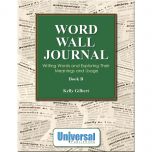 Word Wall Journal Book B