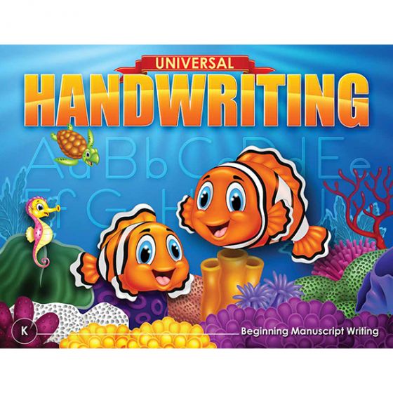 Universal Handwriting: Beginning Manuscript Writing (Kindergarten)