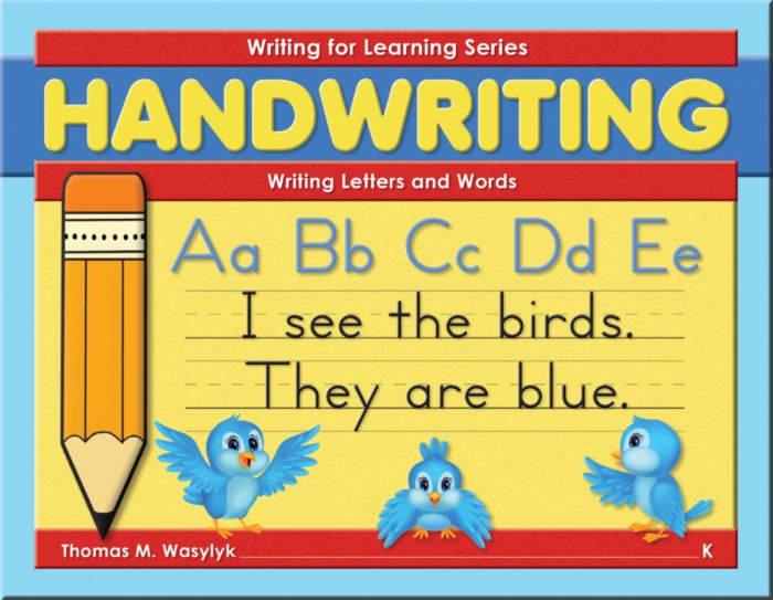 langzaam Tegenstrijdigheid Assimilatie K Writing Letters & Words - Buy Handwriting Books | Writing for Learning