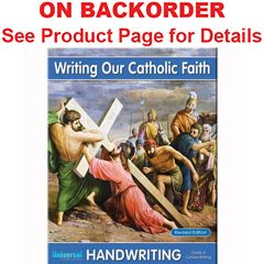 Handwriting - Writing Our Catholic Faith - Grade 4