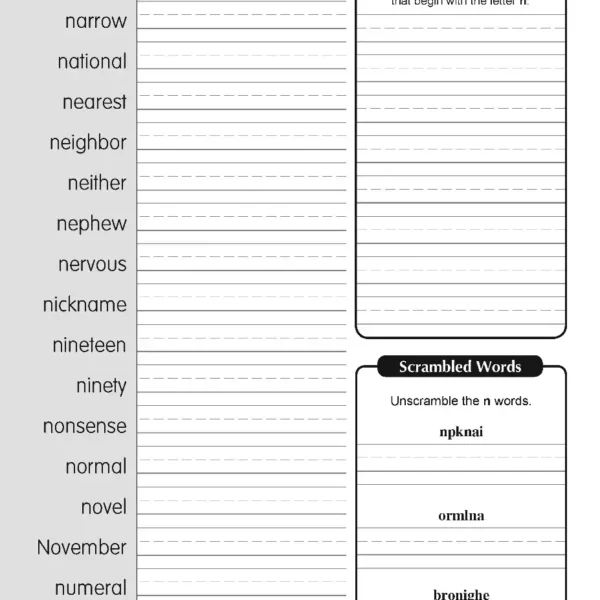 moreeverydaywordsbookdsamplepage5_1 More Everyday Words Book D