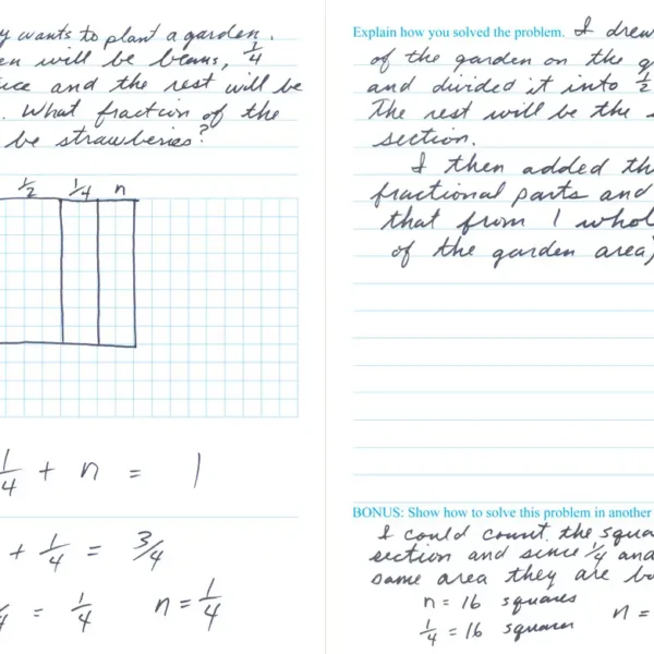 312-1 Math Manager: A Problem-Solving Journal
