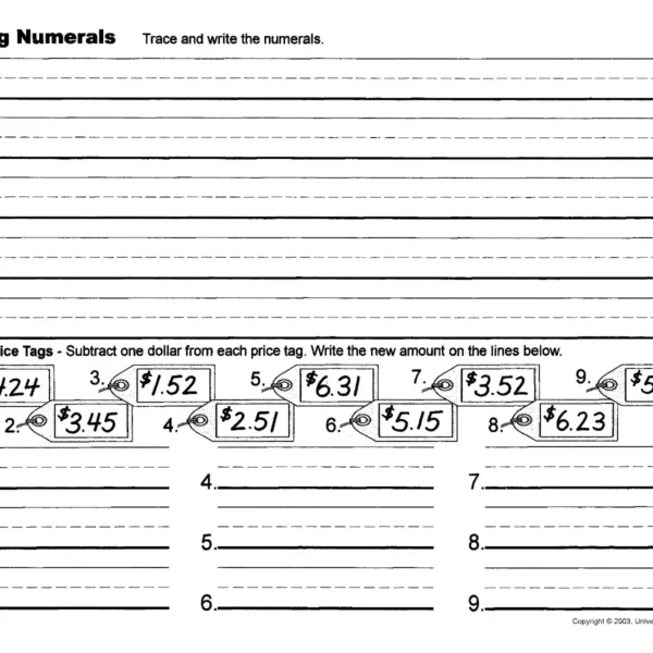104-50_1 Original Handwriting: Manuscript Rev. Intro. to Cursive