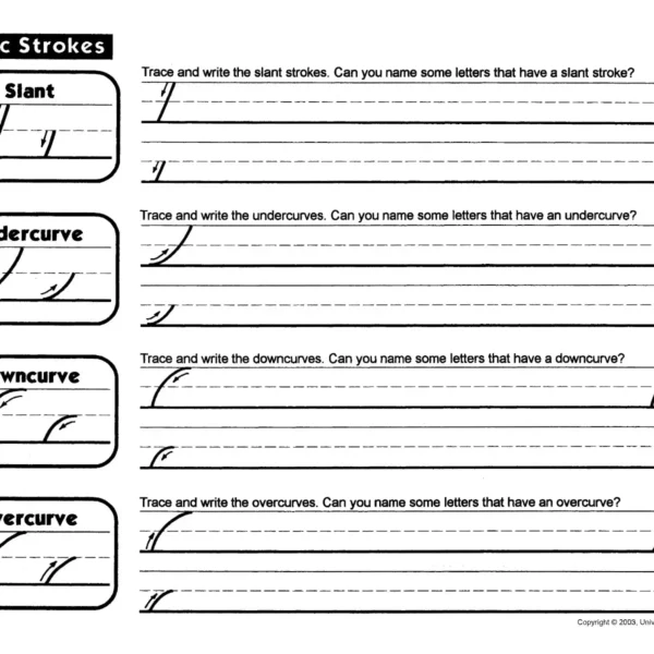 105-4 Original Handwriting: Beginning Cursive Writing