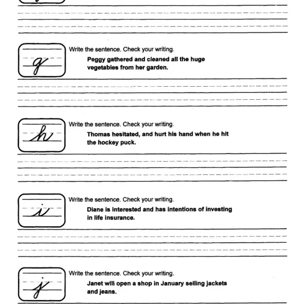 107-21 Original Handwriting: Writing for Learning