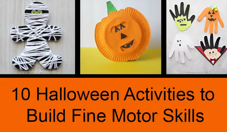 10 Halloween Activities to Build Fine Motor Skills