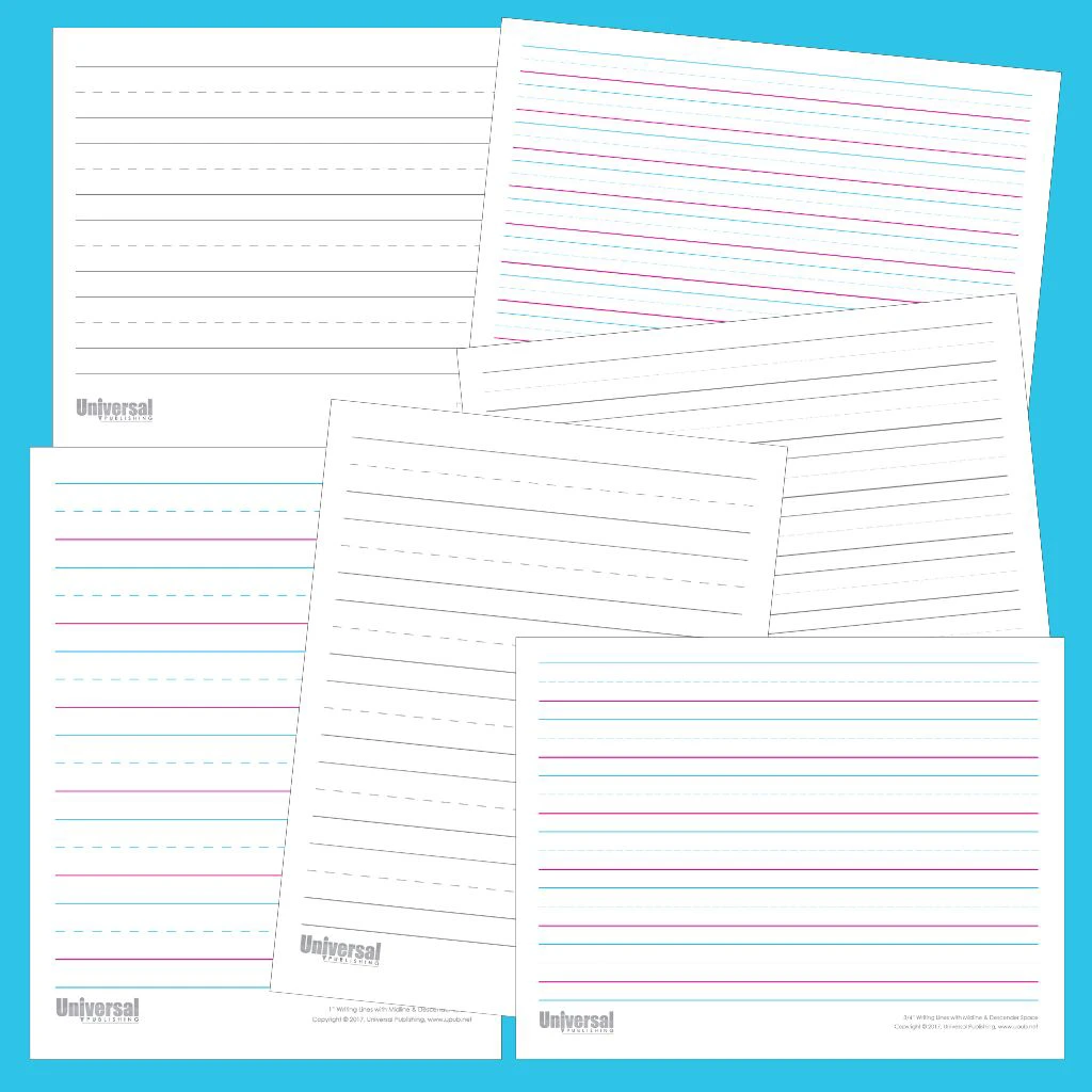 Handwriting-Paper-Printables-1024-x-1024 Free Printables