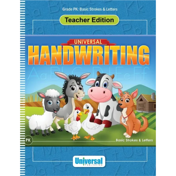 Item-22150TE-Universal-Handwriting-PreK-Teacher-Edition-600x600 Universal Handwriting: Basic Strokes & Letters Teacher Edition