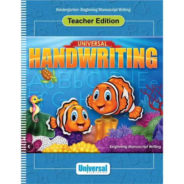 Item-22151TE-Universal-Handwriting-Kindergarten-Teacher-Edition-600x600 Universal Handwriting: Beginning Manuscript Writing Teacher Edition