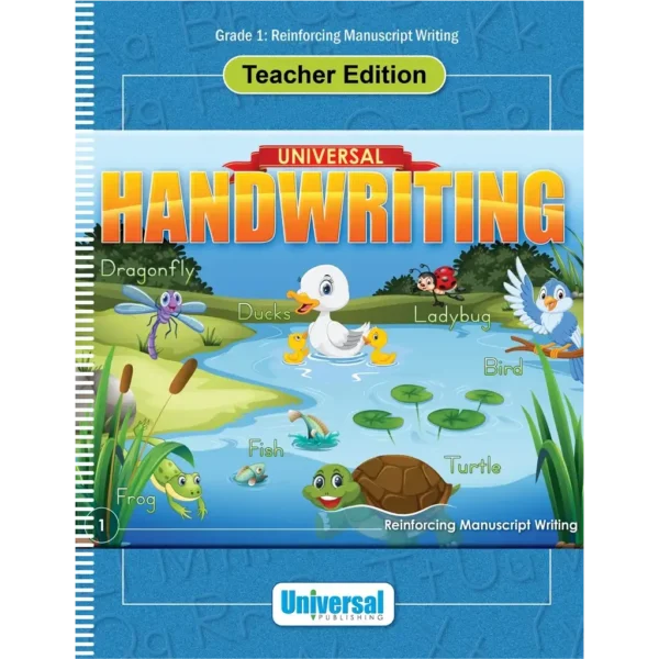 Item-22152TE-Universal-Handwriting-Grade-1-Teacher-Edition-600x600 Universal Handwriting: Reinforcing Manuscript Writing Teacher Edition