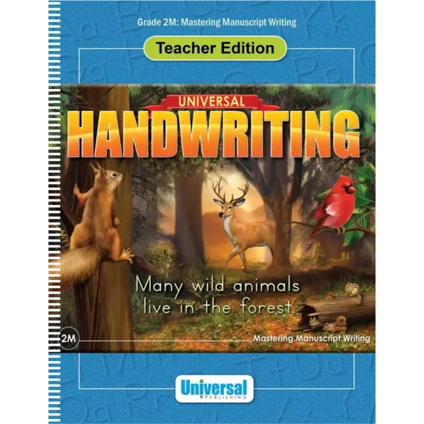 Item-22153TE-Universal-Handwriting-Grade-2M-Teacher-Edition-600x600 Universal Handwriting: Mastering Manuscript Writing Teacher Edition