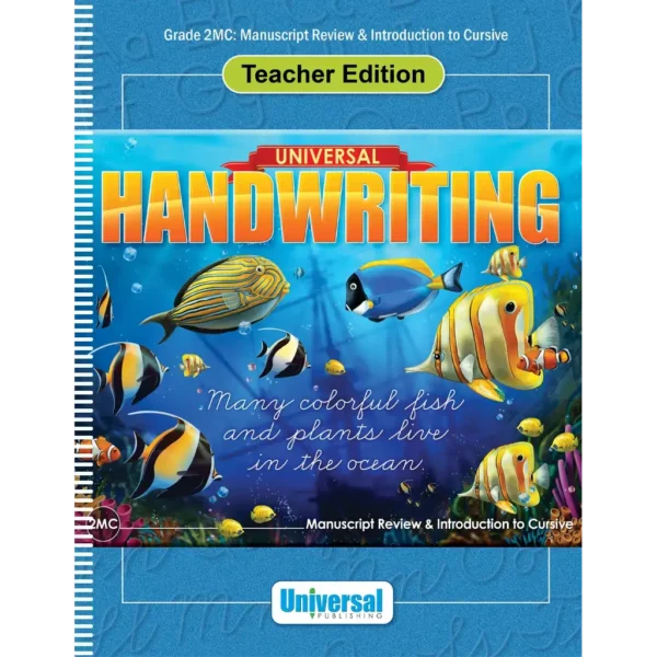 Item-22154TE-Universal-Handwriting-Grade-2MC-Teacher-Edition-600x600 Universal Handwriting: Manuscript Review & Introduction to Cursive Teacher Edition