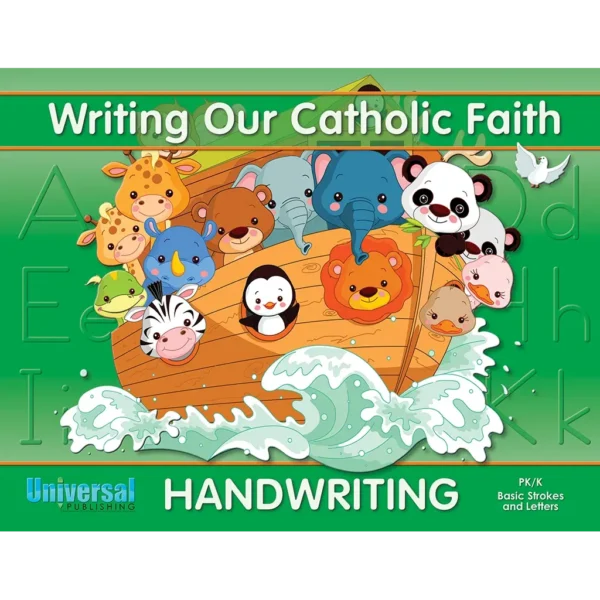 Item-599-Writing-Our-Catholic-Faith-PKK-600x600 Writing Our Catholic Faith Grade PK/K (Basic Strokes and Letters)