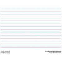 half-inch-colored-writing-lines-horizontal Universal Handwriting | FWISD Teacher Resources