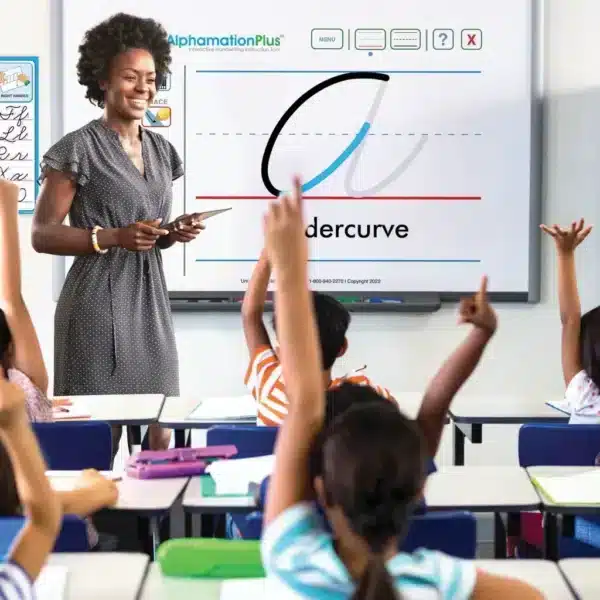 AlphamationPlus-Cursive-A-on-Whiteboard-in-Classroom-1-1-1-600x600 Holidays & Seasons | Free Printables