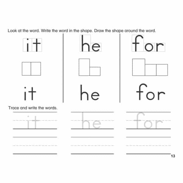 My Everyday Words Book K My Everyday Words Book K