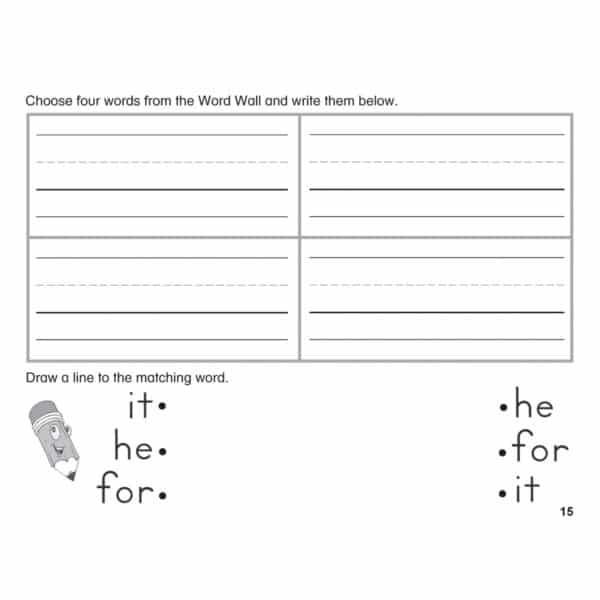 My Everyday Words Book K My Everyday Words Book K