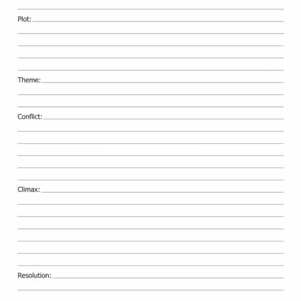 Story Elements Journal Story Elements Journal